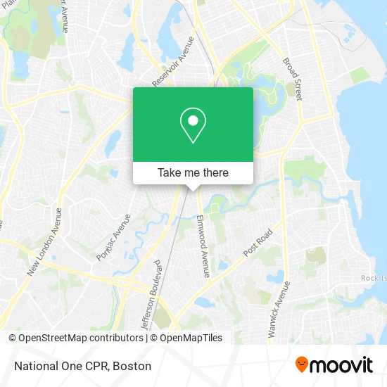 National One CPR map