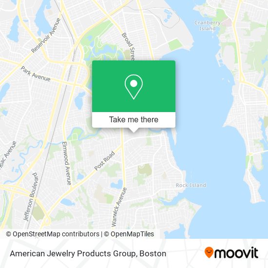 American Jewelry Products Group map