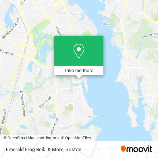 Emerald Frog Reiki & More map
