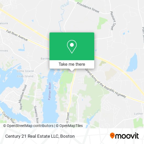 Century 21 Real Estate LLC map