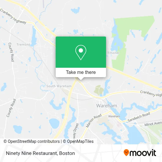 Ninety Nine Restaurant map