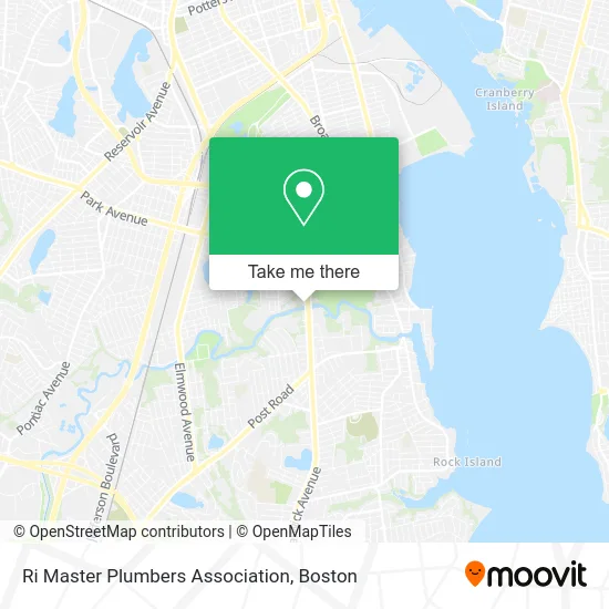 Ri Master Plumbers Association map
