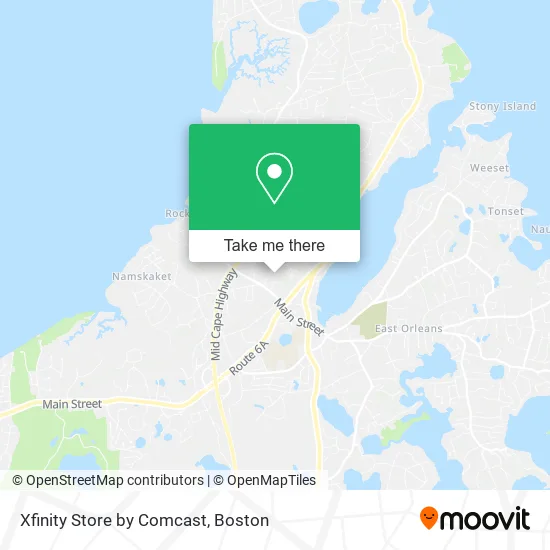 Xfinity Store by Comcast map