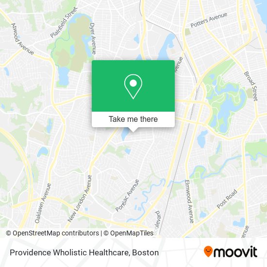 Providence Wholistic Healthcare map