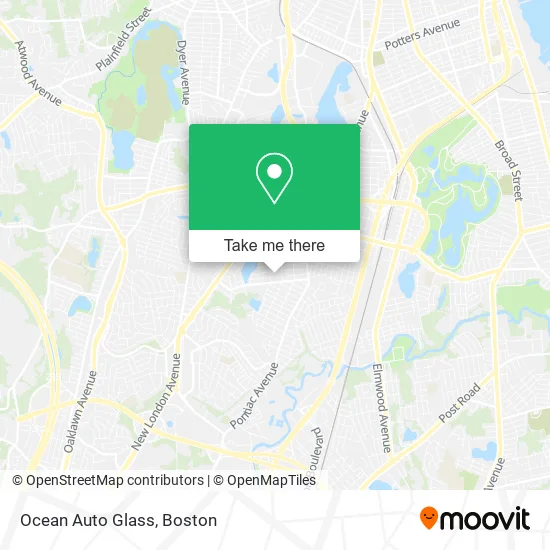 Ocean Auto Glass map