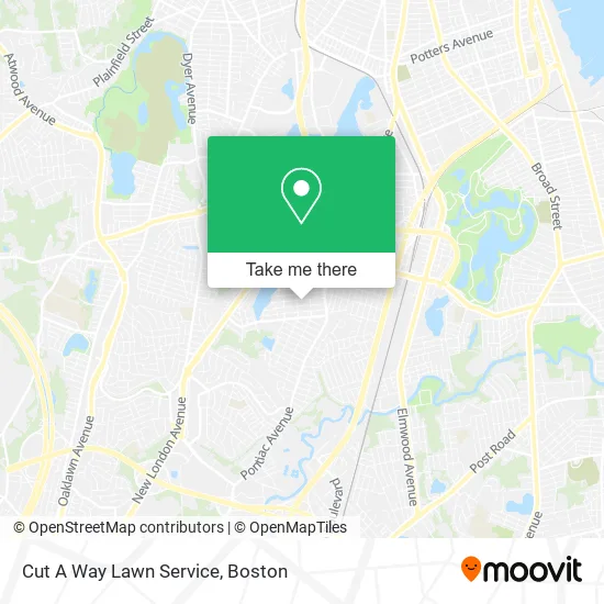 Cut A Way Lawn Service map