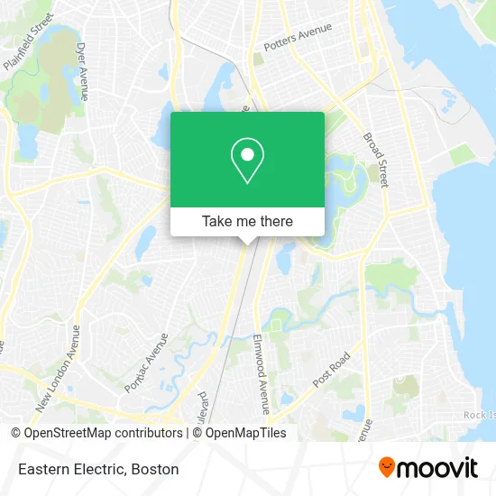 Eastern Electric map