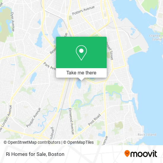 Ri Homes for Sale map