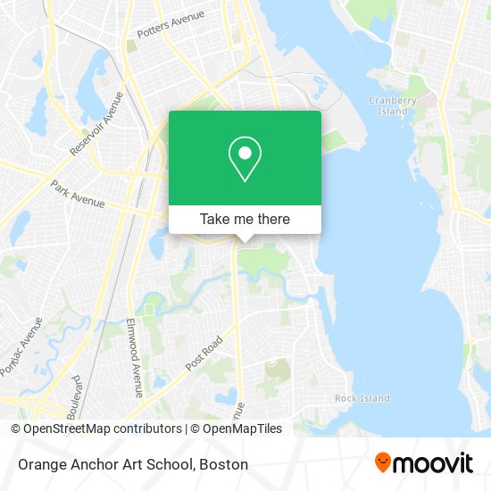 Orange Anchor Art School map
