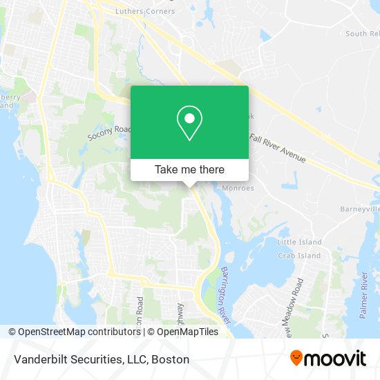 Mapa de Vanderbilt Securities, LLC