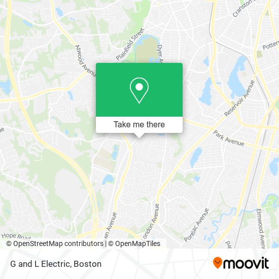Mapa de G and L Electric