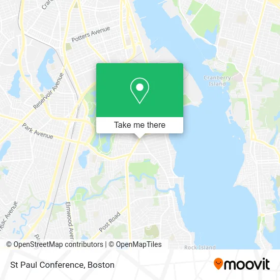 St Paul Conference map