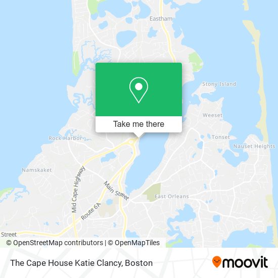 The Cape House Katie Clancy map