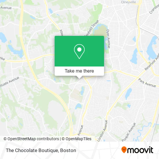 The Chocolate Boutique map