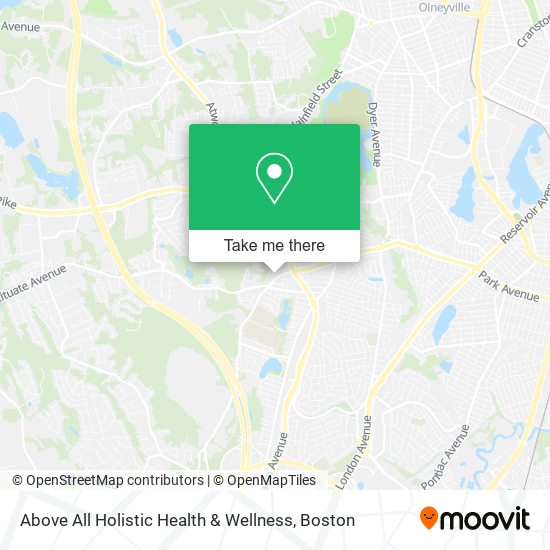 Above All Holistic Health & Wellness map