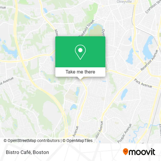 Bistro Café map