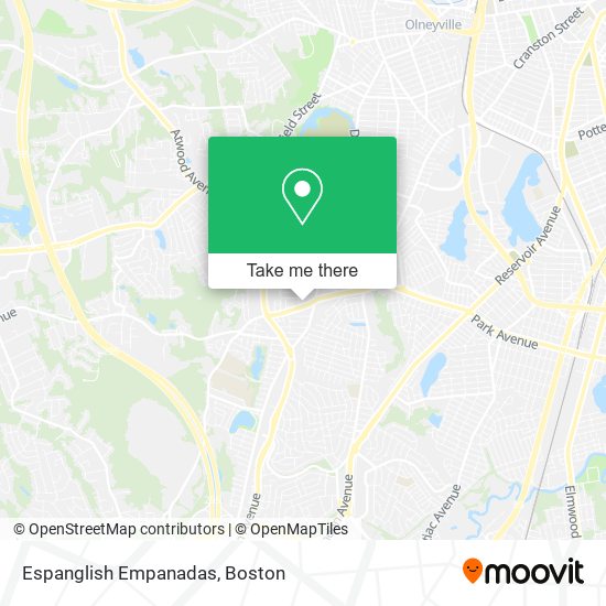 Mapa de Espanglish Empanadas