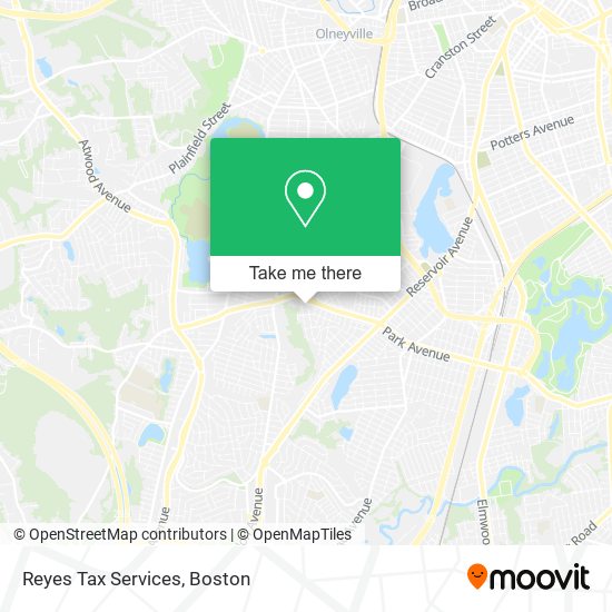 Reyes Tax Services map