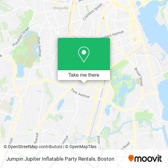 Mapa de Jumpin Jupiter Inflatable Party Rentals