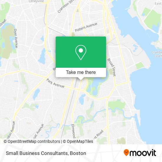 Small Business Consultants map