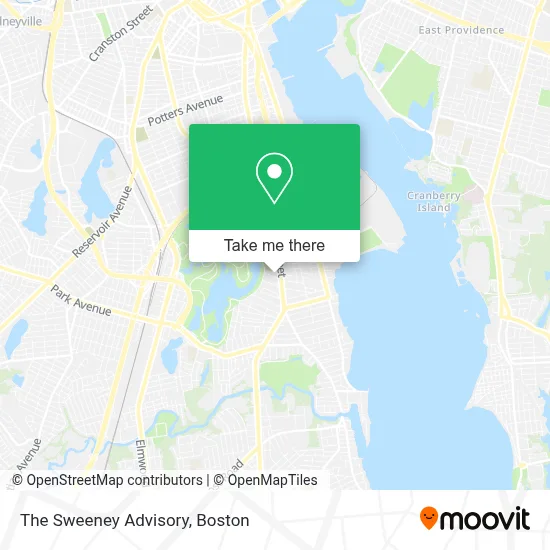 The Sweeney Advisory map