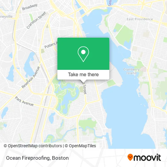 Ocean Fireproofing map