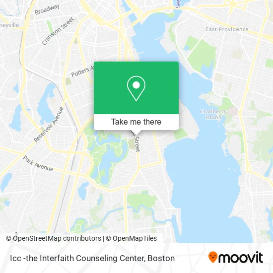Icc -the Interfaith Counseling Center map