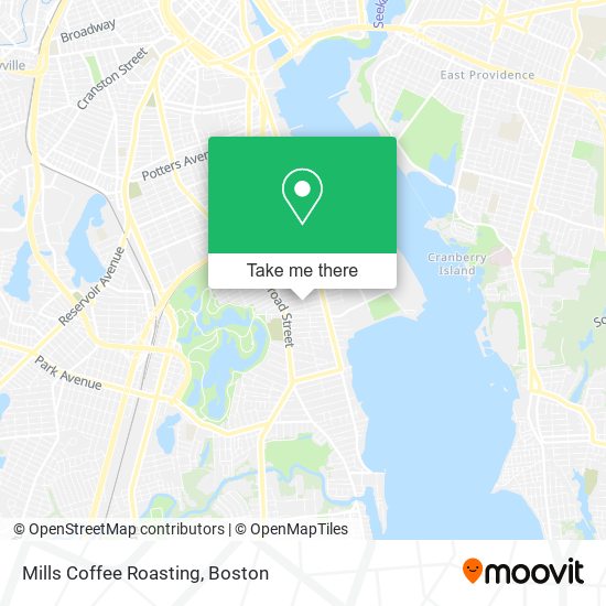 Mapa de Mills Coffee Roasting