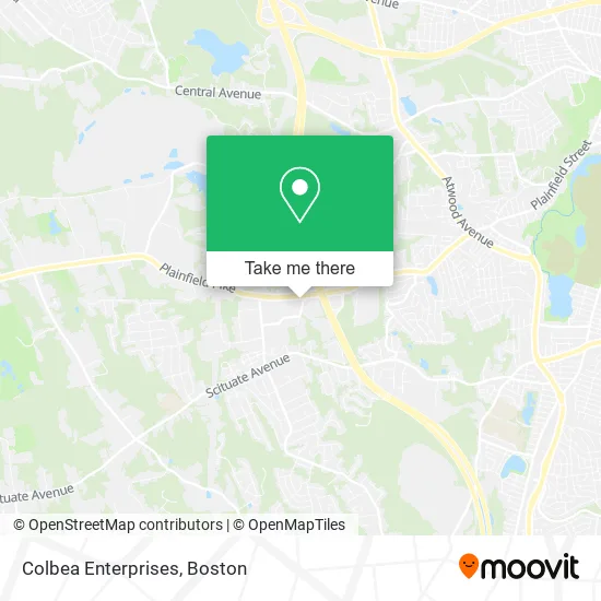 Colbea Enterprises map