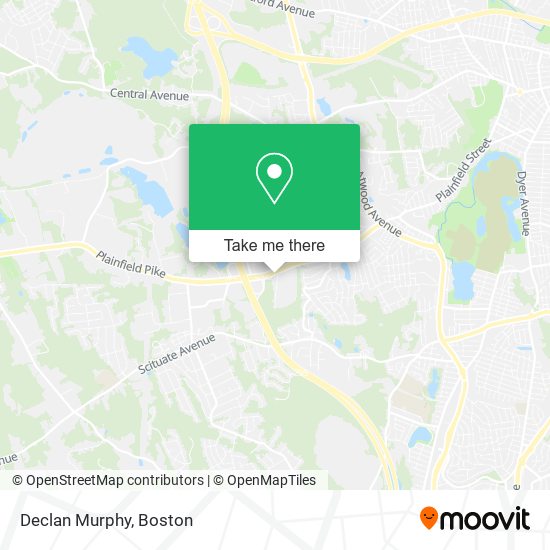 Mapa de Declan Murphy