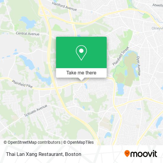 Mapa de Thai Lan Xang Restaurant