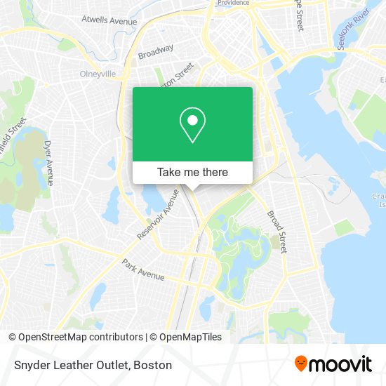 Snyder Leather Outlet map