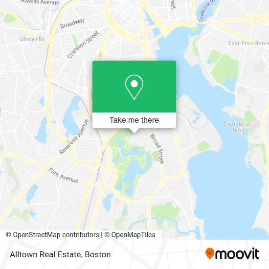 Alltown Real Estate map