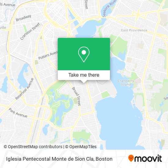 Mapa de Iglesia Pentecostal Monte de Sion Cla