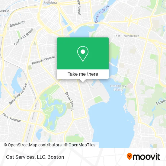 Ost Services, LLC map