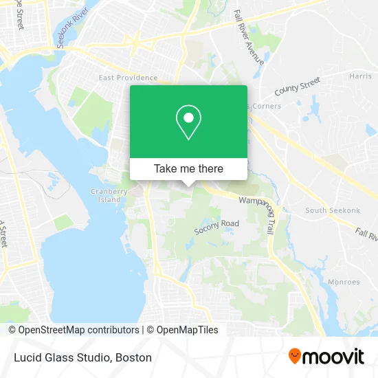 Lucid Glass Studio map