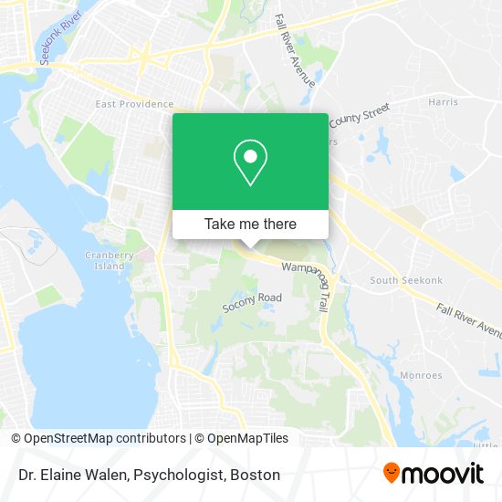 Mapa de Dr. Elaine Walen, Psychologist
