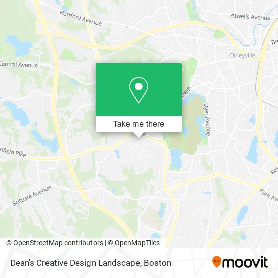 Dean's Creative Design Landscape map