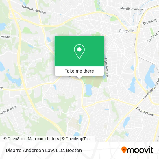 Disarro Anderson Law, LLC map