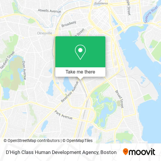 D'High Class Human Development Agency map