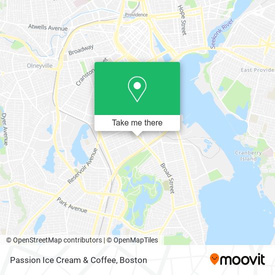 Passion Ice Cream & Coffee map