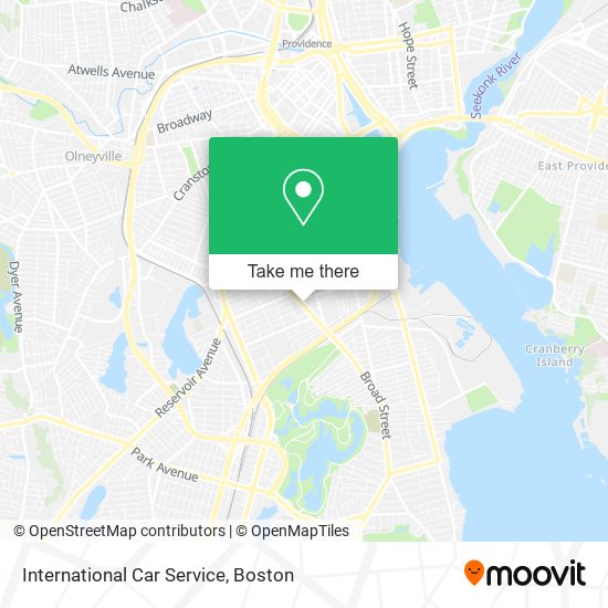 Mapa de International Car Service