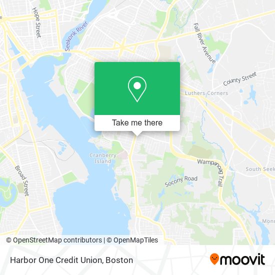 Harbor One Credit Union map