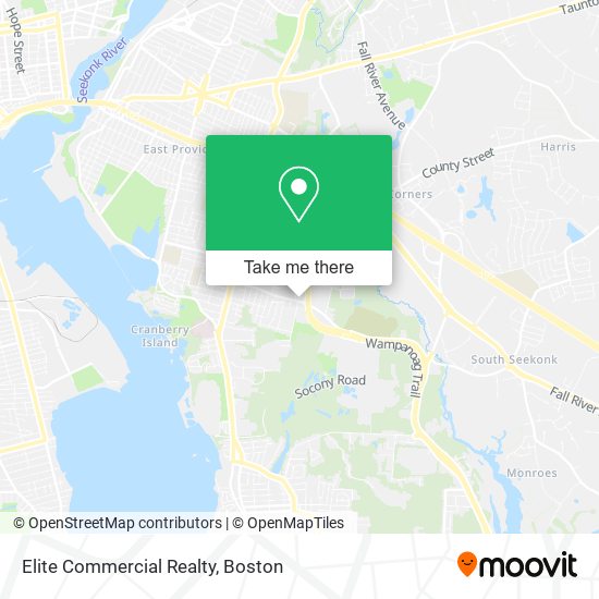 Elite Commercial Realty map