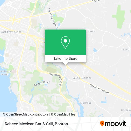 Rebeco Mexican Bar & Grill map