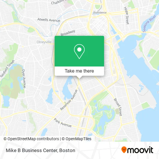 Mike B Business Center map