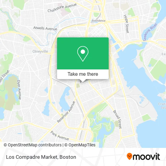 Los Compadre Market map