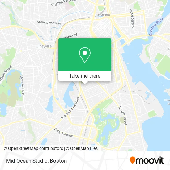 Mid Ocean Studio map