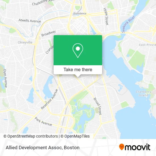 Allied Development Assoc map