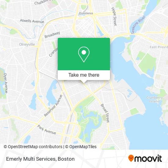 Emerly Multi Services map
